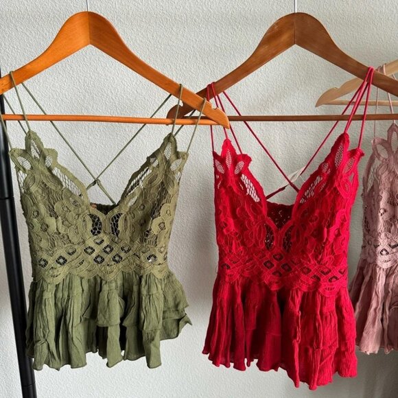 Free People Adella Cami Top Bundle Size XS NWT - Picture 2 of 7